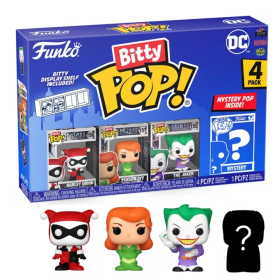 DC - Bitty Pop 4 Pack 2.5cm - Harley Quinn