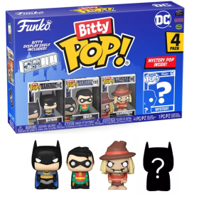 DC - Bitty Pop 4 Pack 2.5cm  - Batman