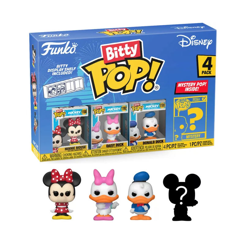 DISNEY - Bitty Pop 4 Pack 2.5cm - Minnie DISNEY - Bitty Pop 4 Pack 2.5cm - Minnie