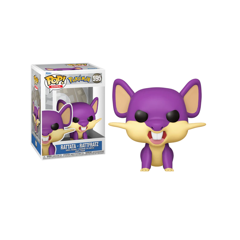 POKEMON - POP Games N° 595 - Rattata POKEMON - POP Games N° 595 - Rattata