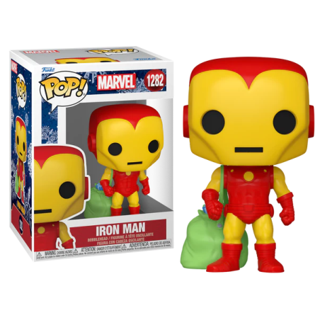 MARVEL HOLIDAY - POP NÂ° 1282 - Iron Man avec Sac