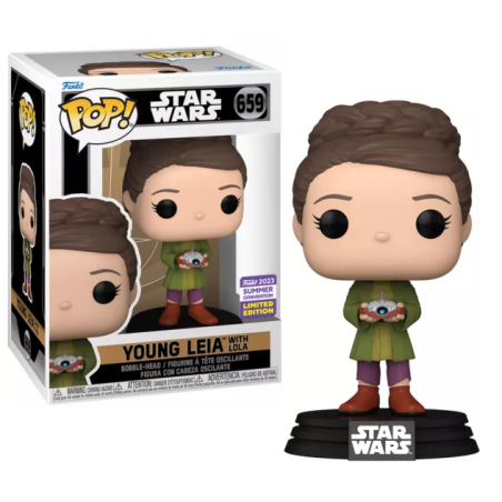 STAR WARS OBI WAN - POP NÂ° 659 - Jeune Leia avec Lola