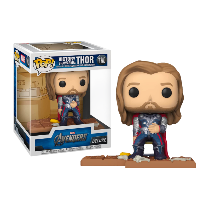 MARVEL - POP Deluxe N° 760 - Thor avec Shawarma MARVEL - POP Deluxe N° 760 - Thor avec Shawarma