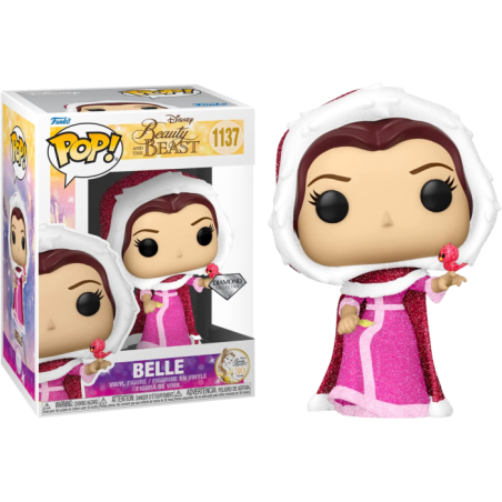 LA BELLE ET LA BETE - POP Disney NÂ° 1137 - Belle "Hiver" (Diamant)