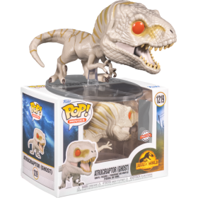 JURASSIC WORLD 3 - POP Movies NÂ° 1219 - Atrociraptor (Ghost)