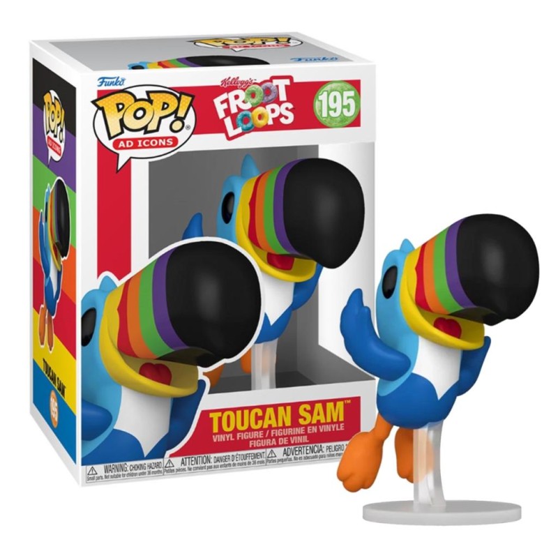 KELLOGGS - POP Ad Icons N° 195 - Toucan Sam Flying KELLOGGS - POP Ad Icons N° 195 - Toucan Sam Flying