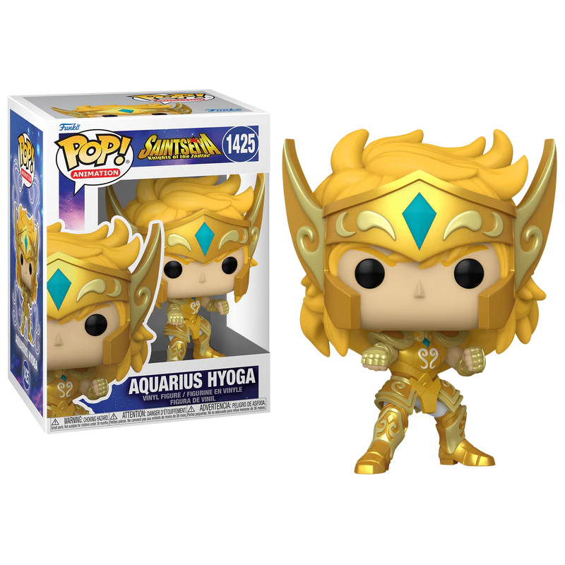 SAINT SEIYA - POP Animation N° 1425 - Gold Aquarius Hyoga SAINT SEIYA - POP Animation N° 1425 - Gold Aquarius Hyoga