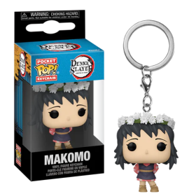 DEMON SLAYER - Pocket Pop Keychains - Makomo (Flower Headdress)
