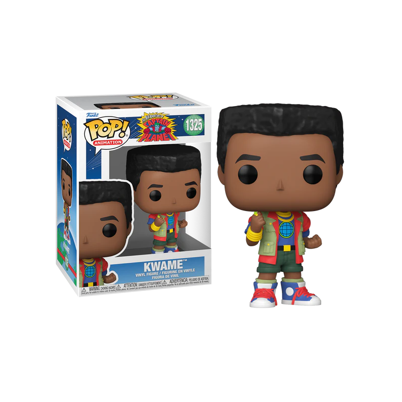 CAPITAINE PLANETE - POP Animation N° 1325 - Kwame CAPITAINE PLANETE - POP Animation N° 1325 - Kwame