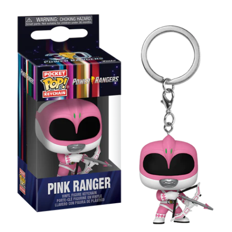 POWER RANGERS 30TH - Pocket Pop Keychains - Ranger Rose