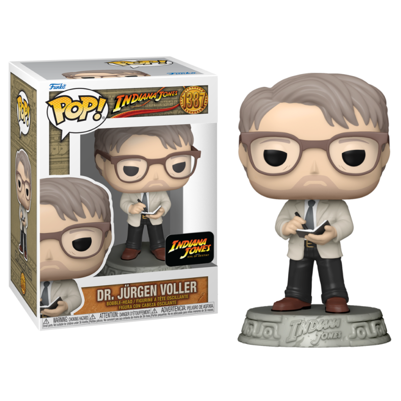 INDIANA JONES 5 - POP Movies N° 1387 - Dr. Jurgen Voller INDIANA JONES 5 - POP Movies N° 1387 - Dr. Jurgen Voller