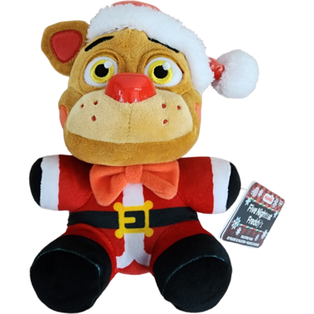 FIVE NIGHTS AT FREDDY'S - Funko Peluche 18cm - Holiday Freddy