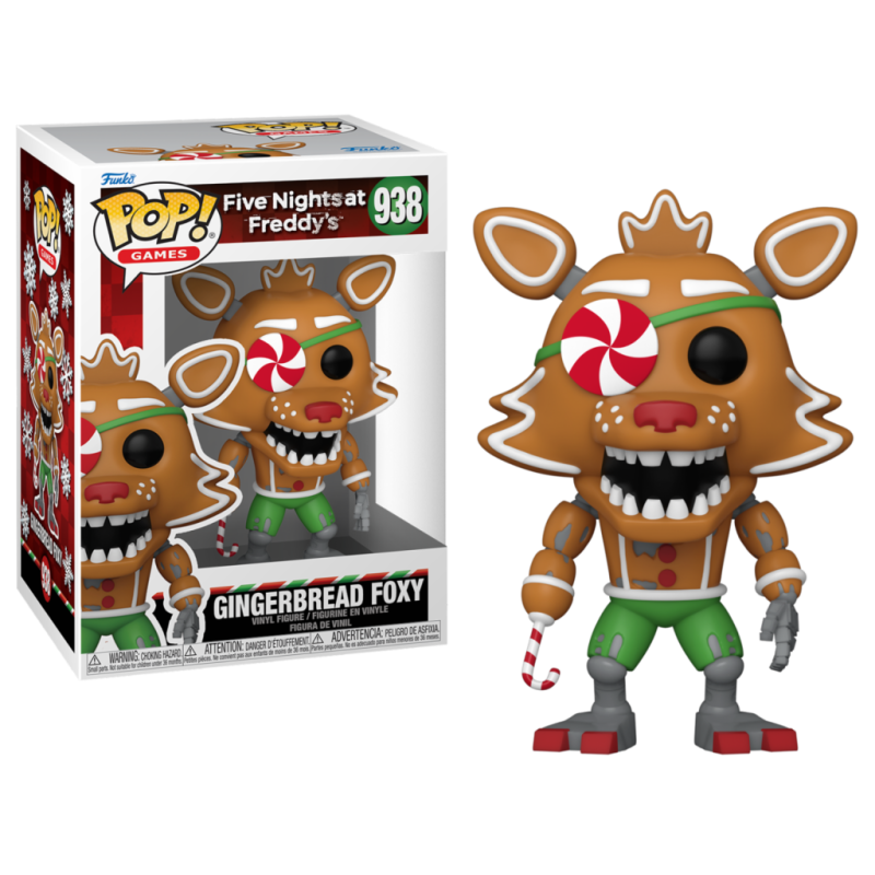 FIVE NIGHTS AT FREDDY'S - POP Games N° 938 - Foxy "Pain d'épices" FIVE NIGHTS AT FREDDY'S - POP Games N° 938 - Foxy "Pain d'épices"