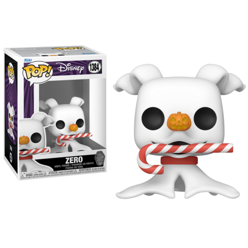 NBX 30TH - POP Disney N° 1384 - Zero with Candy cane NBX 30TH - POP Disney N° 1384 - Zero with Candy cane
