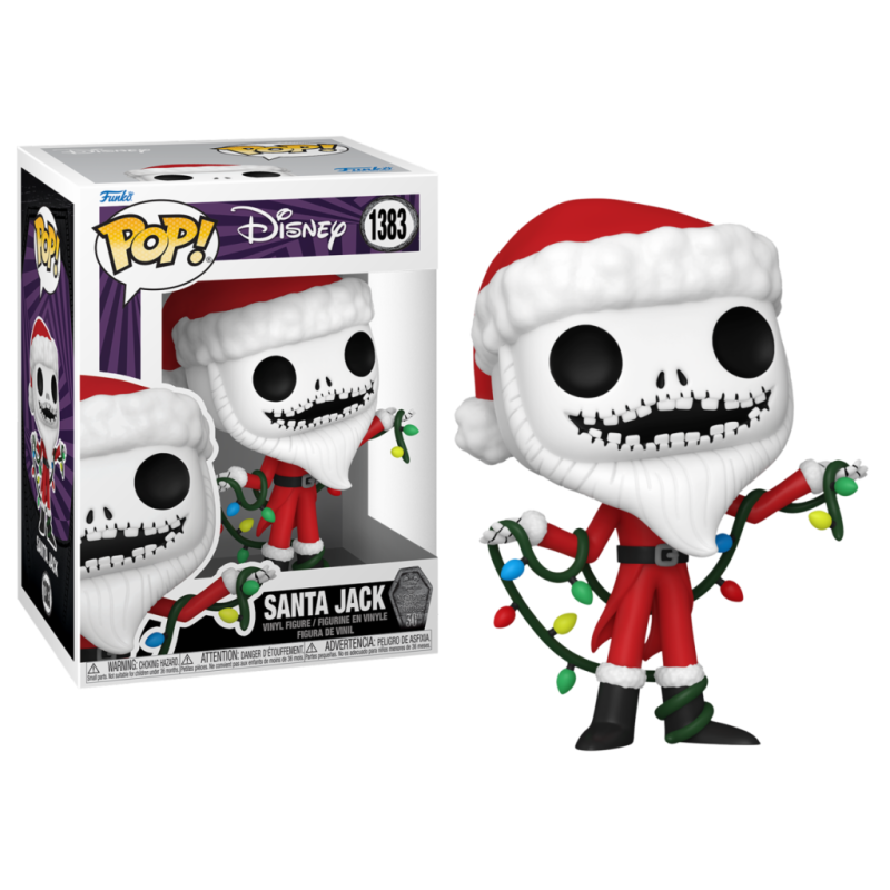 L'ETRANGE NOEL DE MONSIEUR JACK 30TH - POP Disney N° 1383 - Santa Jack L'ETRANGE NOEL DE MONSIEUR JACK 30TH - POP Disney N° 1383 - Santa Jack