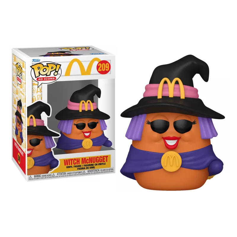 MCDONALDS - POP Ad Icons N° 209 - Nugget Buddies Sorcière MCDONALDS - POP Ad Icons N° 209 - Nugget Buddies Sorcière