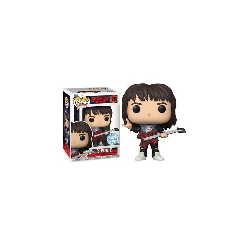 STRANGER THINGS - POP TV N° 1250 - Eddie avec Guitare STRANGER THINGS - POP TV N° 1250 - Eddie avec Guitare