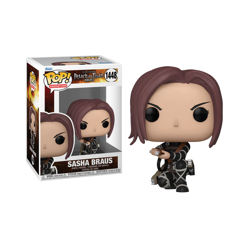 L'ATTAQUE DES TITANS S5 - POP Animation N° 1448 - Sasha L'ATTAQUE DES TITANS S5 - POP Animation N° 1448 - Sasha