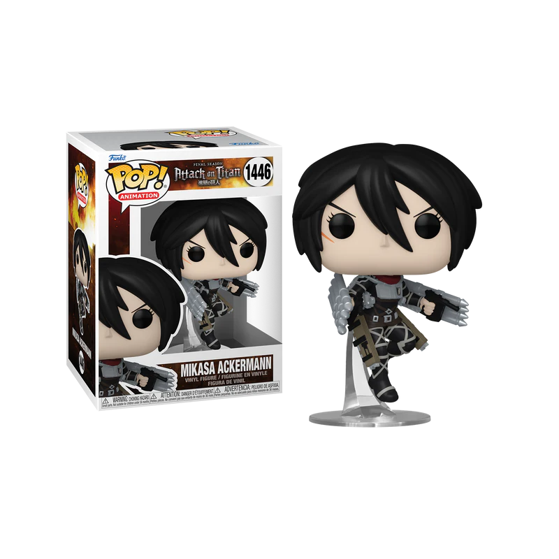 L'ATTAQUE DES TITANS S5 - POP Animation N° 1446 - Mikasa Ackerman L'ATTAQUE DES TITANS S5 - POP Animation N° 1446 - Mikasa Ackerman