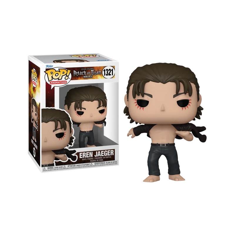 L'ATTAQUE DES TITANS S5 - POP Animation N° 1321 - Eren Jeager L'ATTAQUE DES TITANS S5 - POP Animation N° 1321 - Eren Jeager