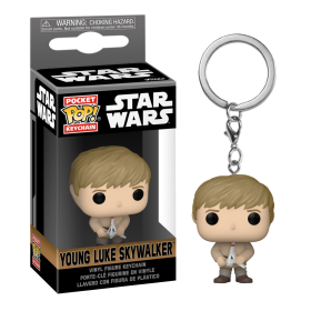 STAR WARS OBI-WAN KENOBI -Pocket Pop Keychains -Luke Skywalker "Jeune"