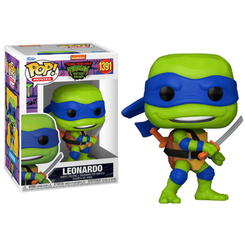 TORTUES NINJAS MAYHEM - POP Movies N° 1391 - Leonardo TORTUES NINJAS MAYHEM - POP Movies N° 1391 - Leonardo