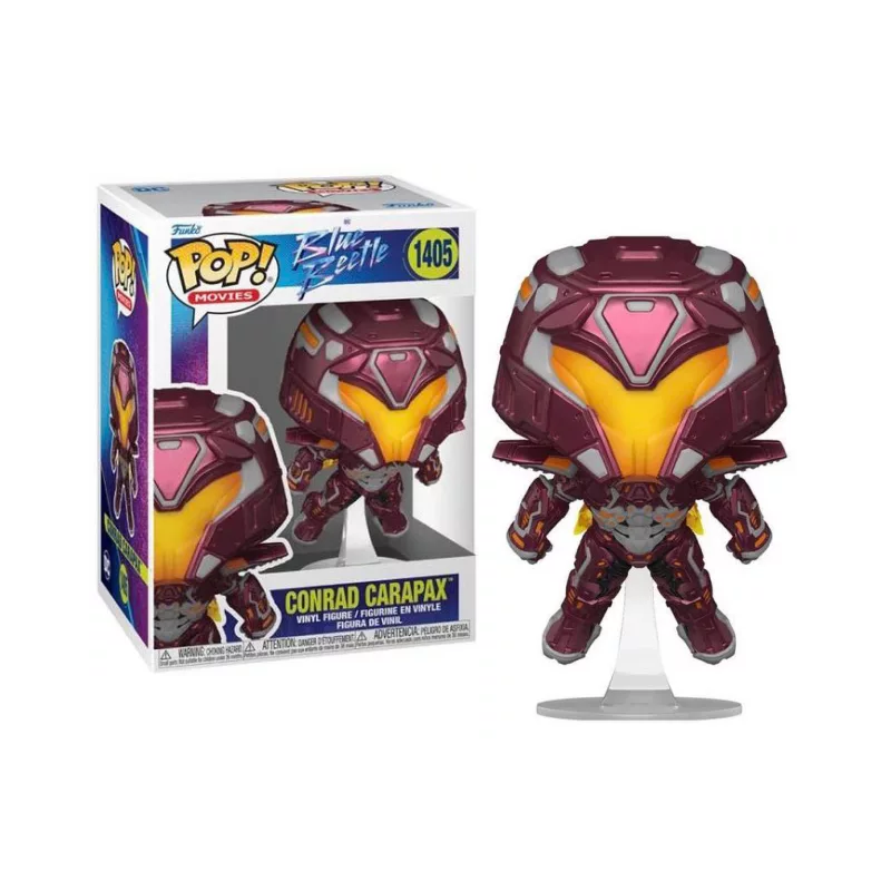 BLUE BEETLE - POP Movies N° 1405 - Conrad Carapax BLUE BEETLE - POP Movies N° 1405 - Conrad Carapax