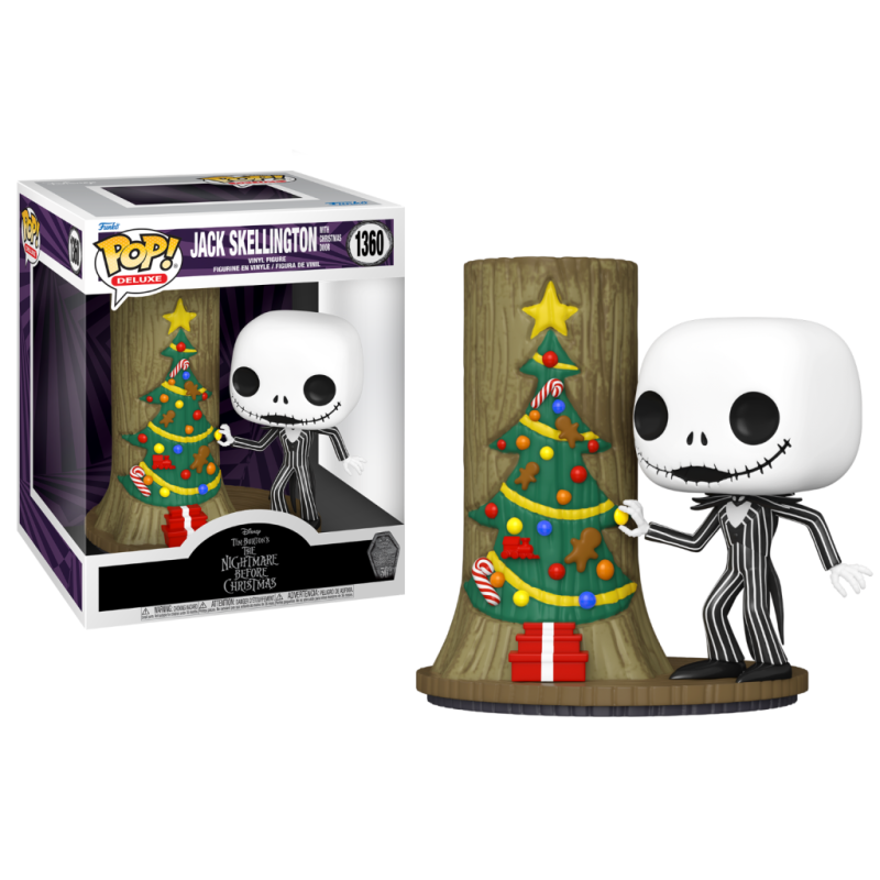 NBX "30EME ANNIV." - POP Deluxe N° 1360 - Jack avec la porte de Noël NBX "30EME ANNIV." - POP Deluxe N° 1360 - Jack avec la porte de Noël