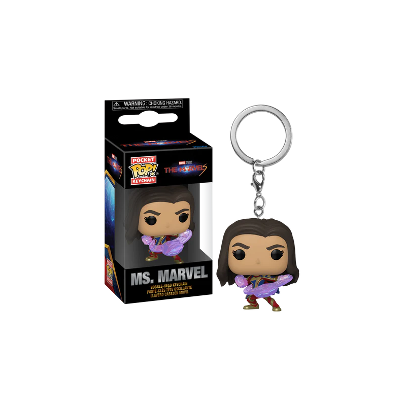 THE MARVELS - Pocket Pop Keychains - Miss Marvel THE MARVELS - Pocket Pop Keychains - Miss Marvel