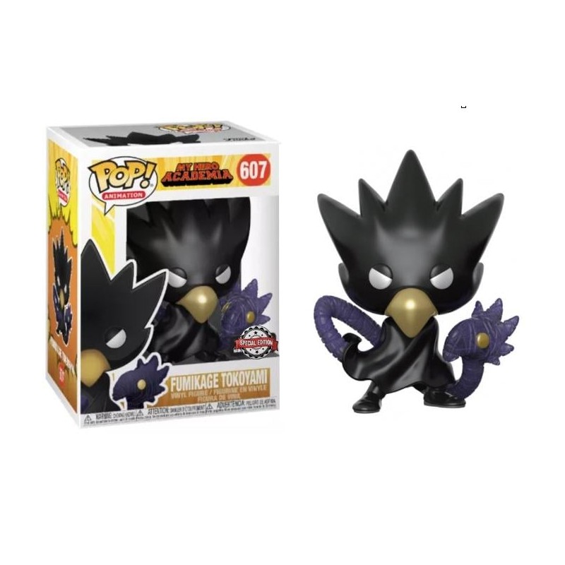 MY HERO ACADEMIA - POP N° 607 - Tokoyami Metal Effect SPECIAL EDITION MY HERO ACADEMIA - POP N° 607 - Tokoyami Metal Effect SPECIAL EDITION