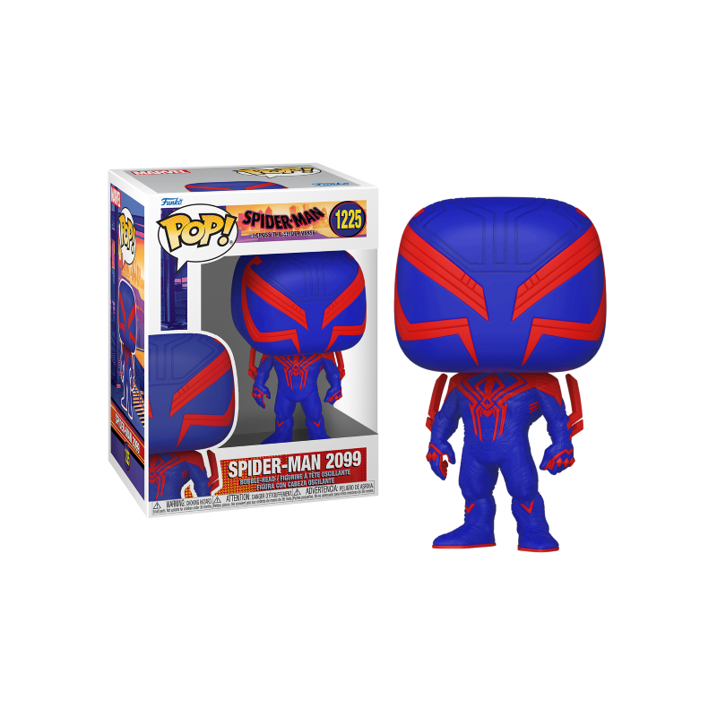 SPIDER-MAN ACROSS THE SPIDER-VERSE - POP N° 1225 - Spider-Man 2099 SPIDER-MAN ACROSS THE SPIDER-VERSE - POP N° 1225 - Spider-Man 2099