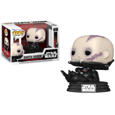 STAR WARS 6 "40EME ANNIVERSAIRE" - POP NÂ° 610 - Dark Vador "DÃƒÂ©masquÃƒÂ©"