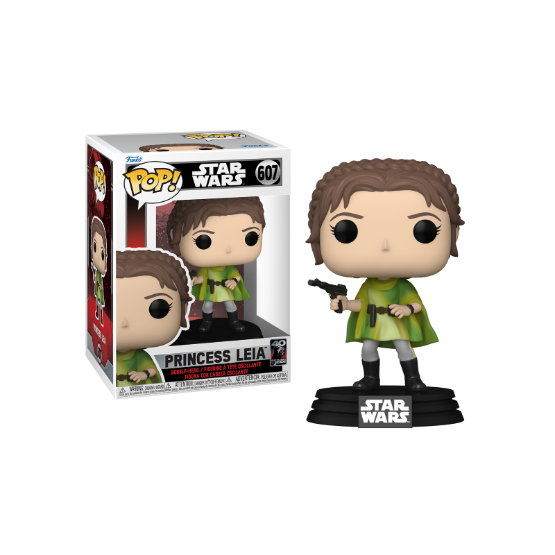 STAR WARS 6 "40EME ANNIVERSAIRE" - POP N° 607 - Leia (BH) STAR WARS 6 "40EME ANNIVERSAIRE" - POP N° 607 - Leia (BH)
