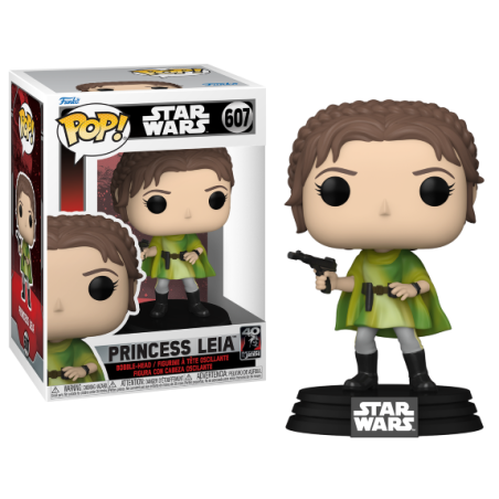 STAR WARS 6 "40EME ANNIVERSAIRE" - POP NÂ° 607 - Leia (BH)