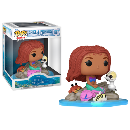 LA PETITE SIRENE "LIVE ACTION" - POP Deluxe NÂ° 1367 - Ariel & Amis