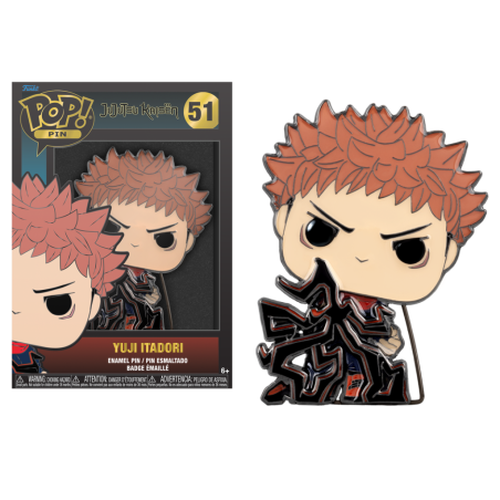 JUJUTSU KAISEN - Pop Large Enamel Pin NÂ° 51 - Yuji Itadori chase GROUP