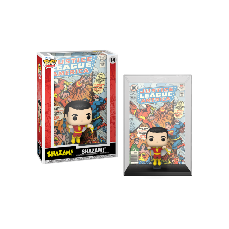 DC COMICS - POP Comic Cover N° 14 - Shazam DC COMICS - POP Comic Cover N° 14 - Shazam