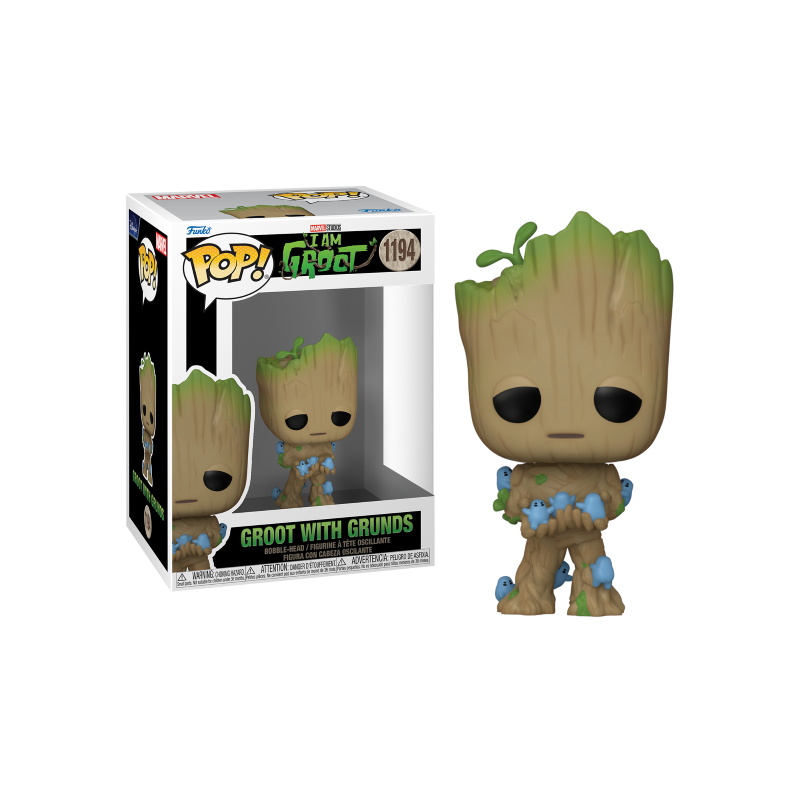 I AM GROOT - POP N° 1194 - Groot with Grunds I AM GROOT - POP N° 1194 - Groot with Grunds