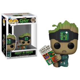 I AM GROOT - POP NÂ° 1193 - Groot PJs avec Livre