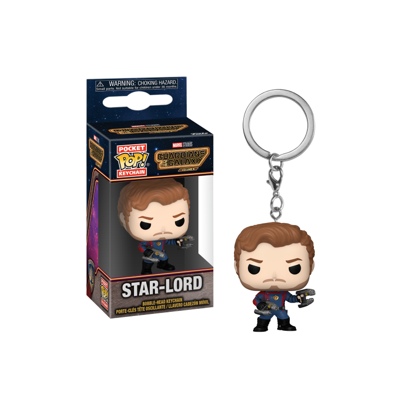 LES GARDIENS DE LA GALAXIE 3 - Pocket Pop Keychains - Star-Lord LES GARDIENS DE LA GALAXIE 3 - Pocket Pop Keychains - Star-Lord