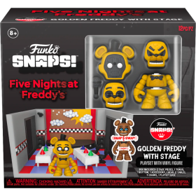 FNAF - Stage w/ Freddy (GD) - Snap Playset Funko