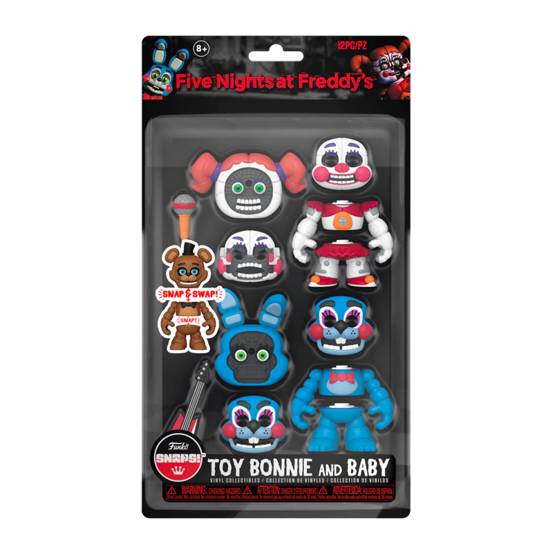 FNAF - Toy Bonnie & Baby - Double Snap Pack Funko FNAF - Toy Bonnie & Baby - Double Snap Pack Funko