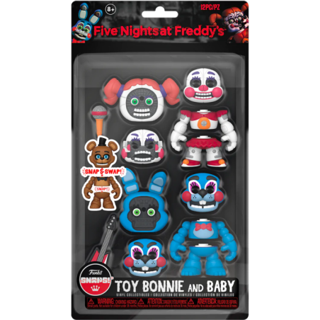 FNAF - Toy Bonnie & Baby - Double Snap Pack Funko