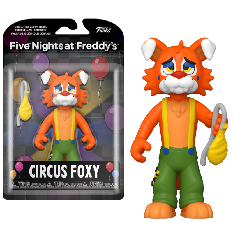 FNAF SECURITY BREACH - Circus Foxy - Action Figure POP 12.5cm FNAF SECURITY BREACH - Circus Foxy - Action Figure POP 12.5cm