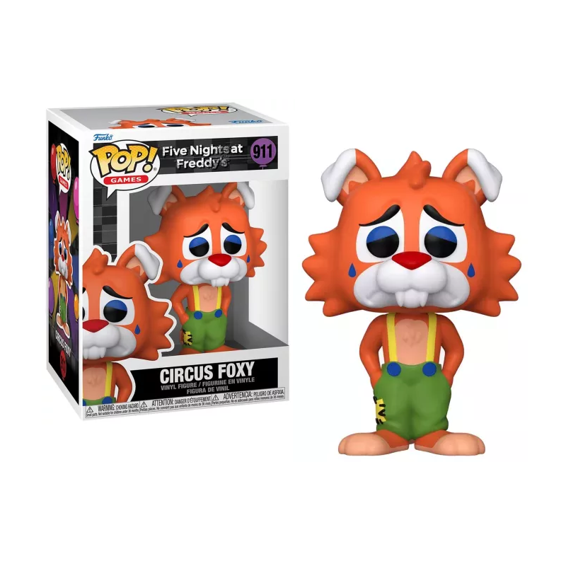 FNAF SECURITY BREACH - POP Games N° 911 - Circus Foxy FNAF SECURITY BREACH - POP Games N° 911 - Circus Foxy