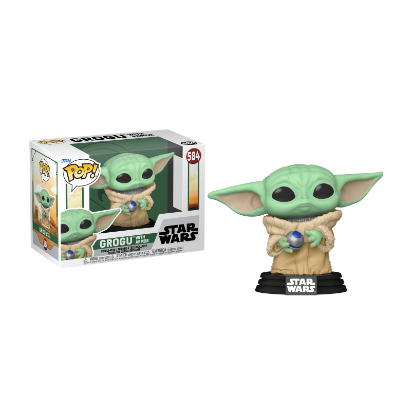 BOOK OF BOBA FETT - POP N° 584 - Grogu w/ armor BOOK OF BOBA FETT - POP N° 584 - Grogu w/ armor