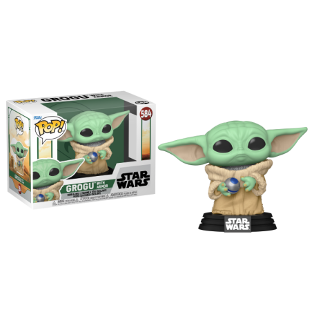 BOOK OF BOBA FETT - POP NÂ° 584 - Grogu w/ armor