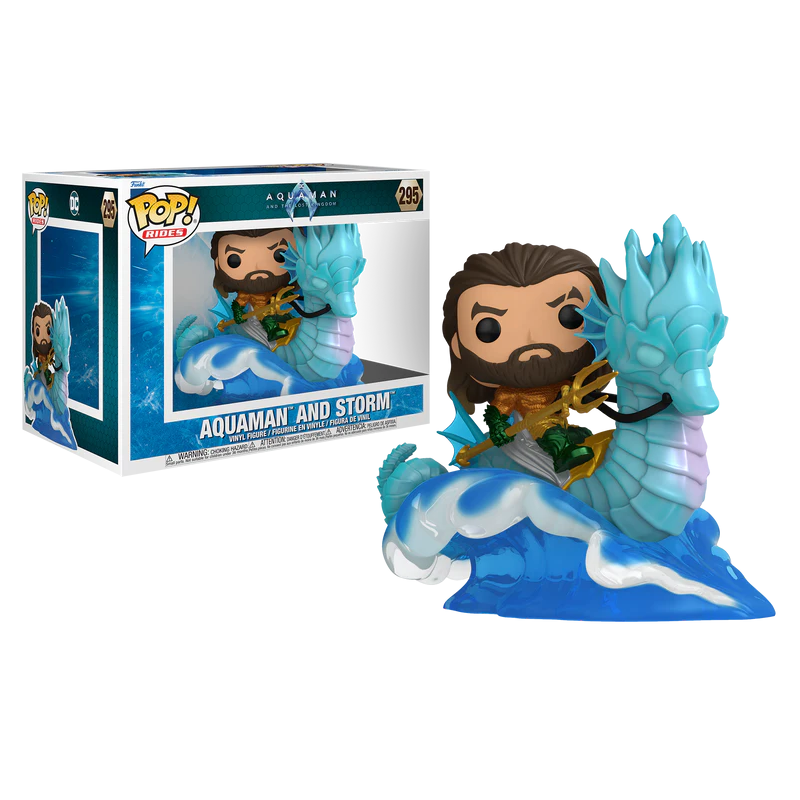 AQUAMAN 2 - POP Ride DLX N° 295 - Aquaman et Storm AQUAMAN 2 - POP Ride DLX N° 295 - Aquaman et Storm