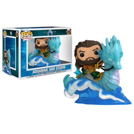 AQUAMAN 2 - POP Ride DLX NÂ° 295 - Aquaman et Storm