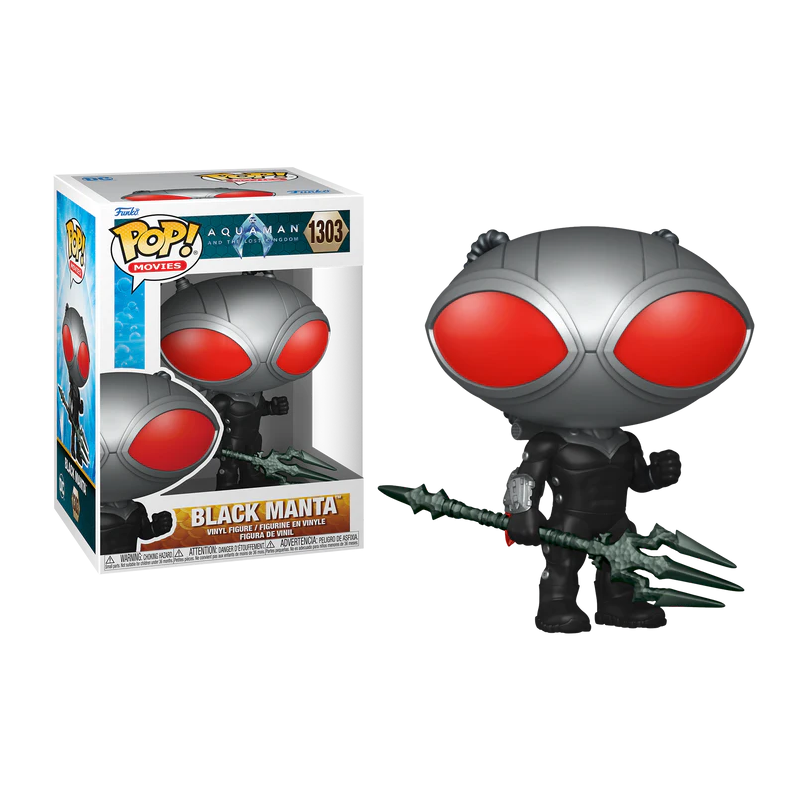 AQUAMAN 2 - POP Movies N° 1303 - Black Manta AQUAMAN 2 - POP Movies N° 1303 - Black Manta